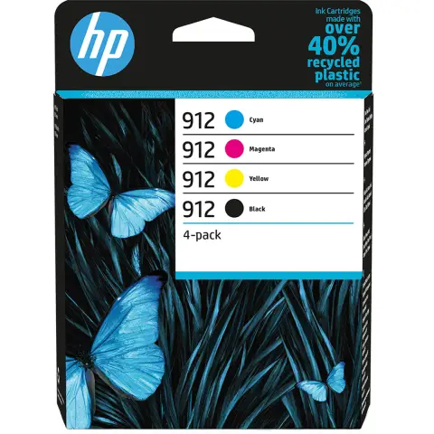 Zestaw tusz HP 912 do HP OfficeJet Pro 8010, 8012, 8013, 8014, 8015, 8020, 8022, 8023, 8024, 8025